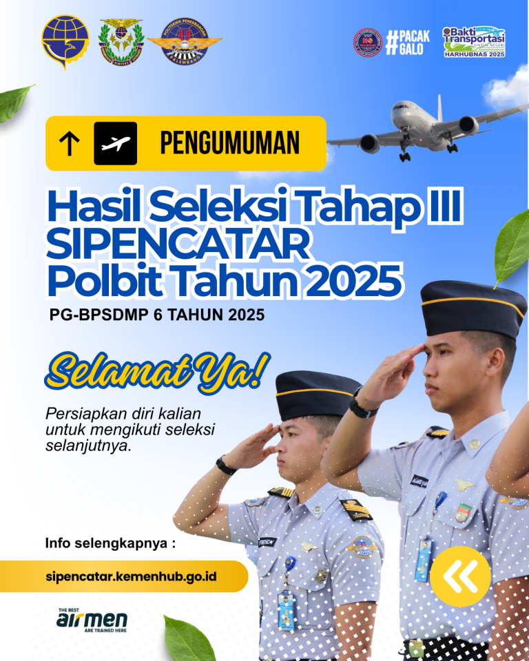Hasil Seleksi Tahap III SIPENCATAR Jalur Pola Pembibitan Tahun 2025