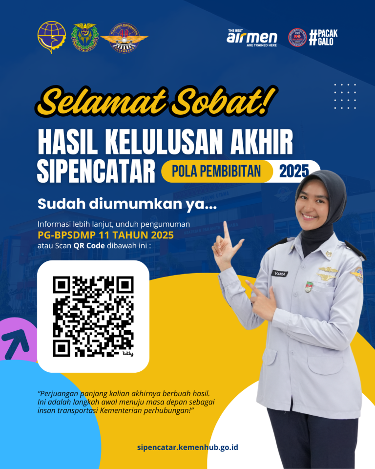 Pengumuman Hasil Kelulusan Akhir SIPENCATAR Kementerian Perhubungan Tahun 2025