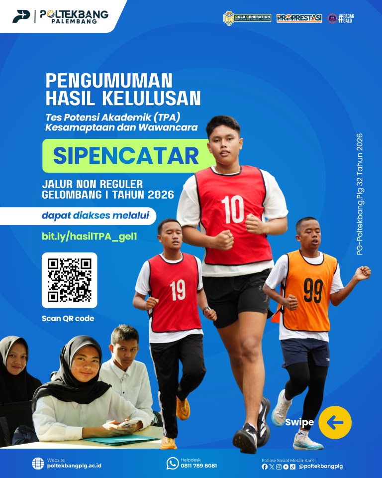 PENGUMUMAN HASIL SELEKSI TPA, KESAMAPTAAN DAN WAWANCARA SIPENCATAR JALUR NON REGULER (MANDIRI) GELOMBANG I TAHUN AKADEMIK 2026/2027