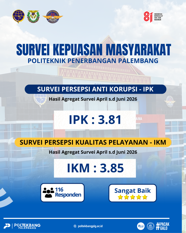 Poltekbang Palembang Pertahankan Pelayanan Berkualitas