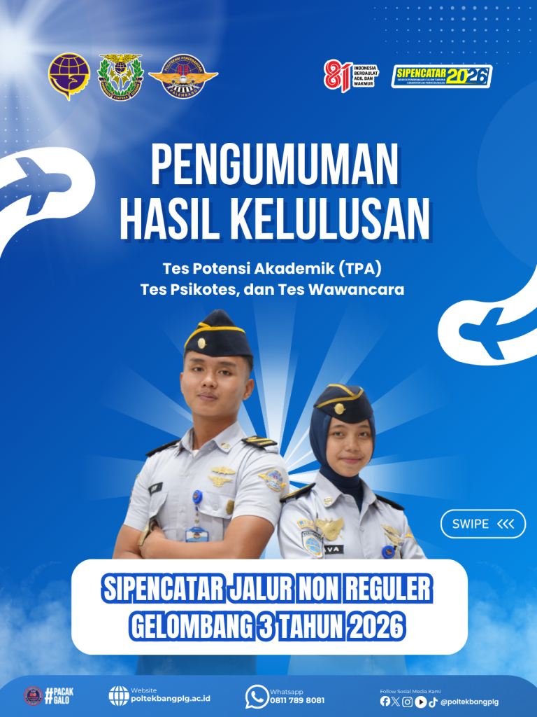 Pengumuman Hasil Seleksi TPA, Psikotes, dan Wawancara SIPENCATAR Jalur Non Reguler (Mandiri) Gelombang 3 Tahun 2026.