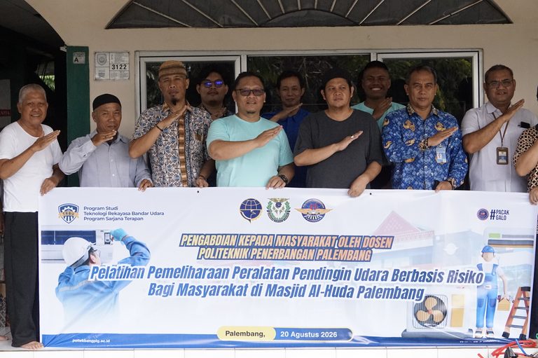 Poltekbang Palembang Gelar Pelatihan Pemeliharaan Peralatan Pendingin Udara Berbasis Risiko bagi Masyarakat