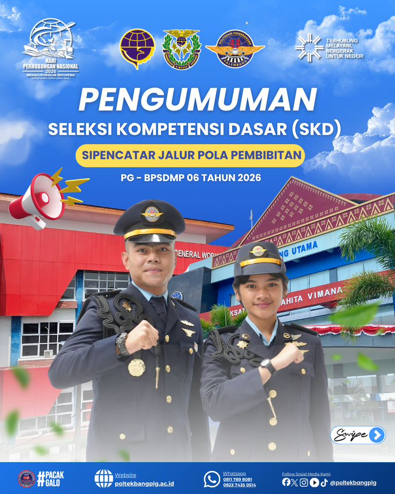 SKD SIPENCATAR Jalur Pola Pembibitan Kementerian Perhubungan Dilaksanakan 22–26 September 2026