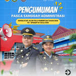 Pengumuman Pasca Sanggah Administrasi SIPENCATAR Pola Pembibitan Kementerian Perhubungan Tahun Akademik 2026/2027