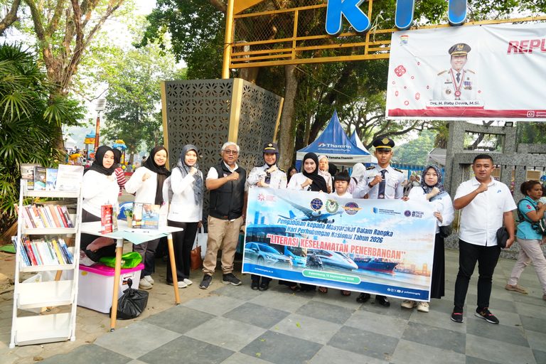 Literasi Keselamatan Penerbangan, Poltekbang Palembang Ajak Masyarakat Bangun Budaya Keselamatan
